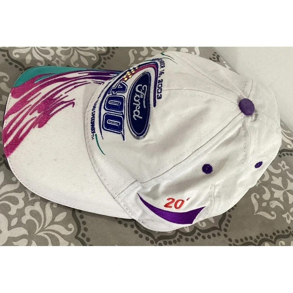 2003 NASCAR Winston Cup Series Ford 400 Homestead Miami Speedway 20° Hat Cap